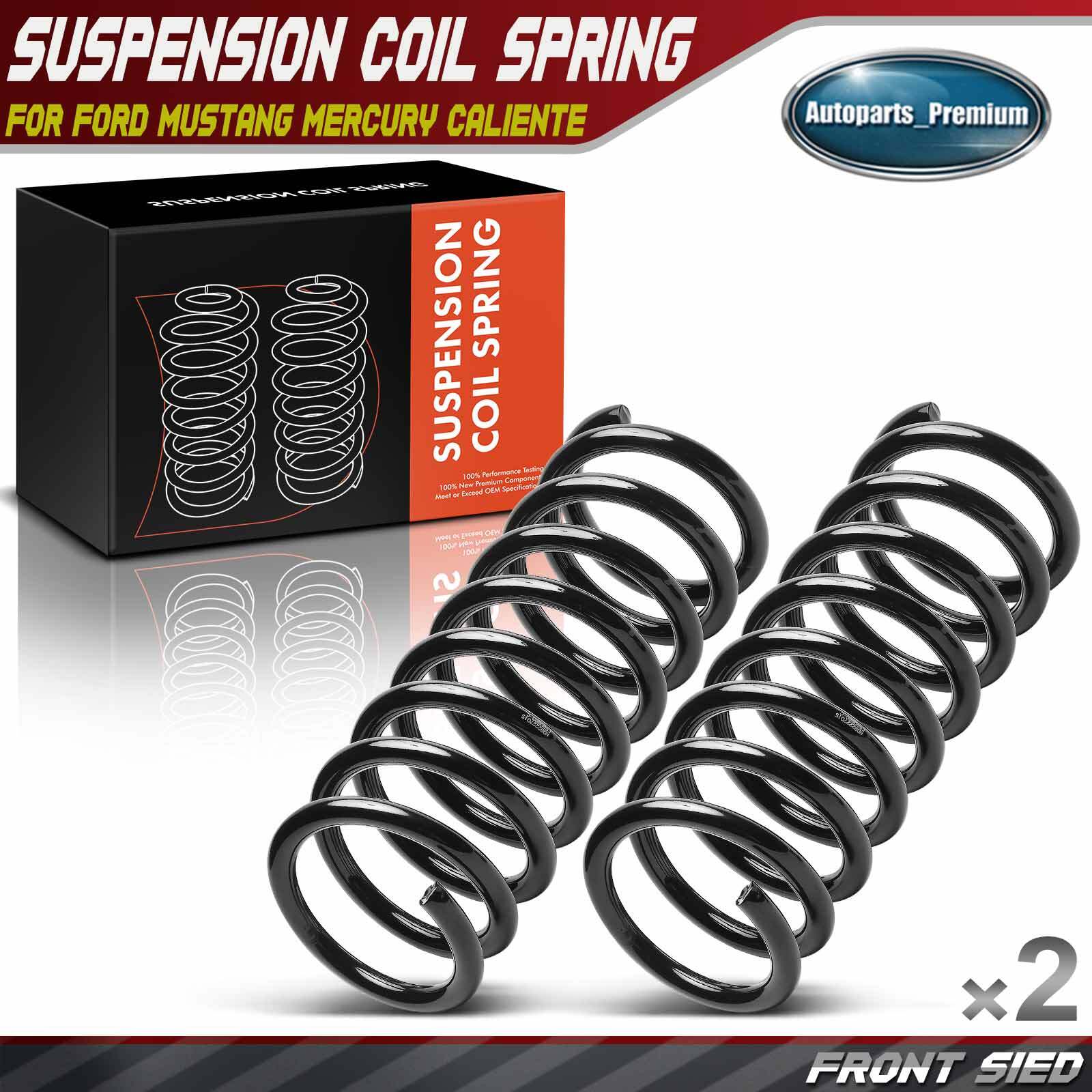 2Pcs Front Coil Springs for Ford Mustang 1964-1966 Falcon Mercury Comet Villager