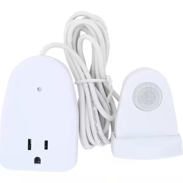 Indoor Plug-In Motion Activated Light Control