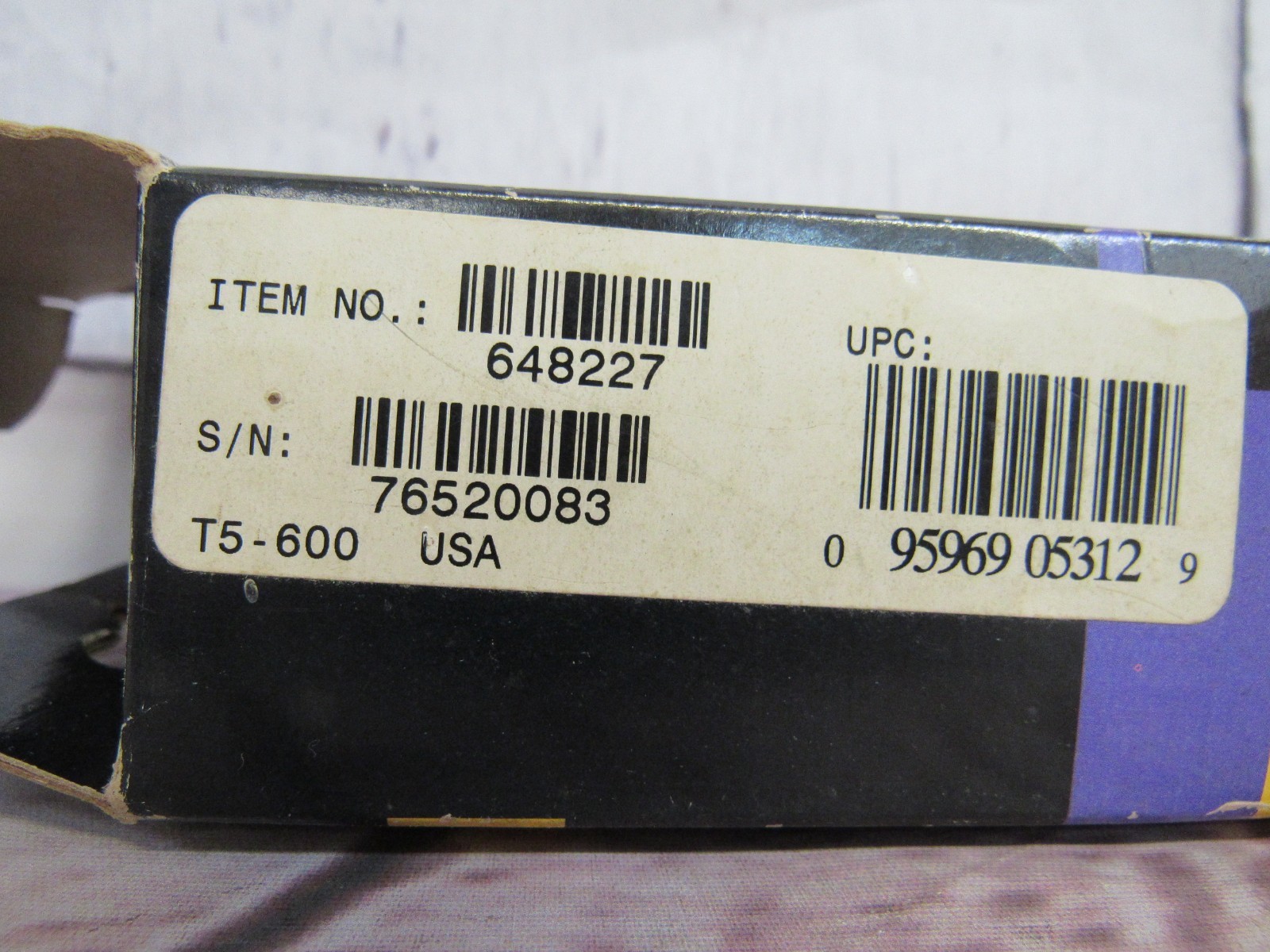 Fluke T5-600 Clamp Meter Continuity Current Electrical Tester