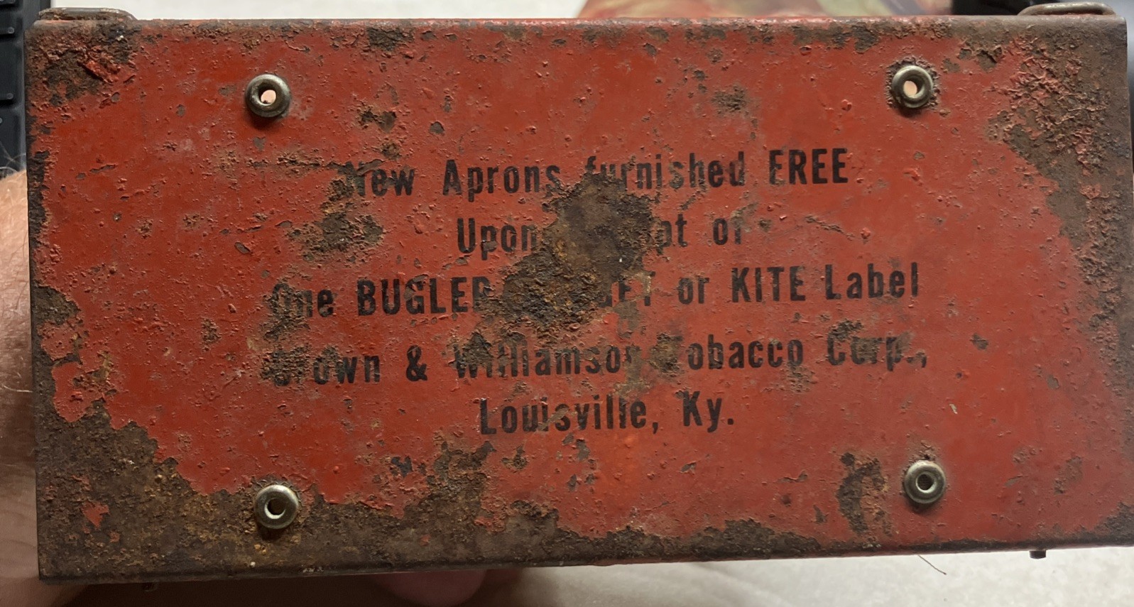 Vintage Brown and Williamson Cigarette Rolling Machine