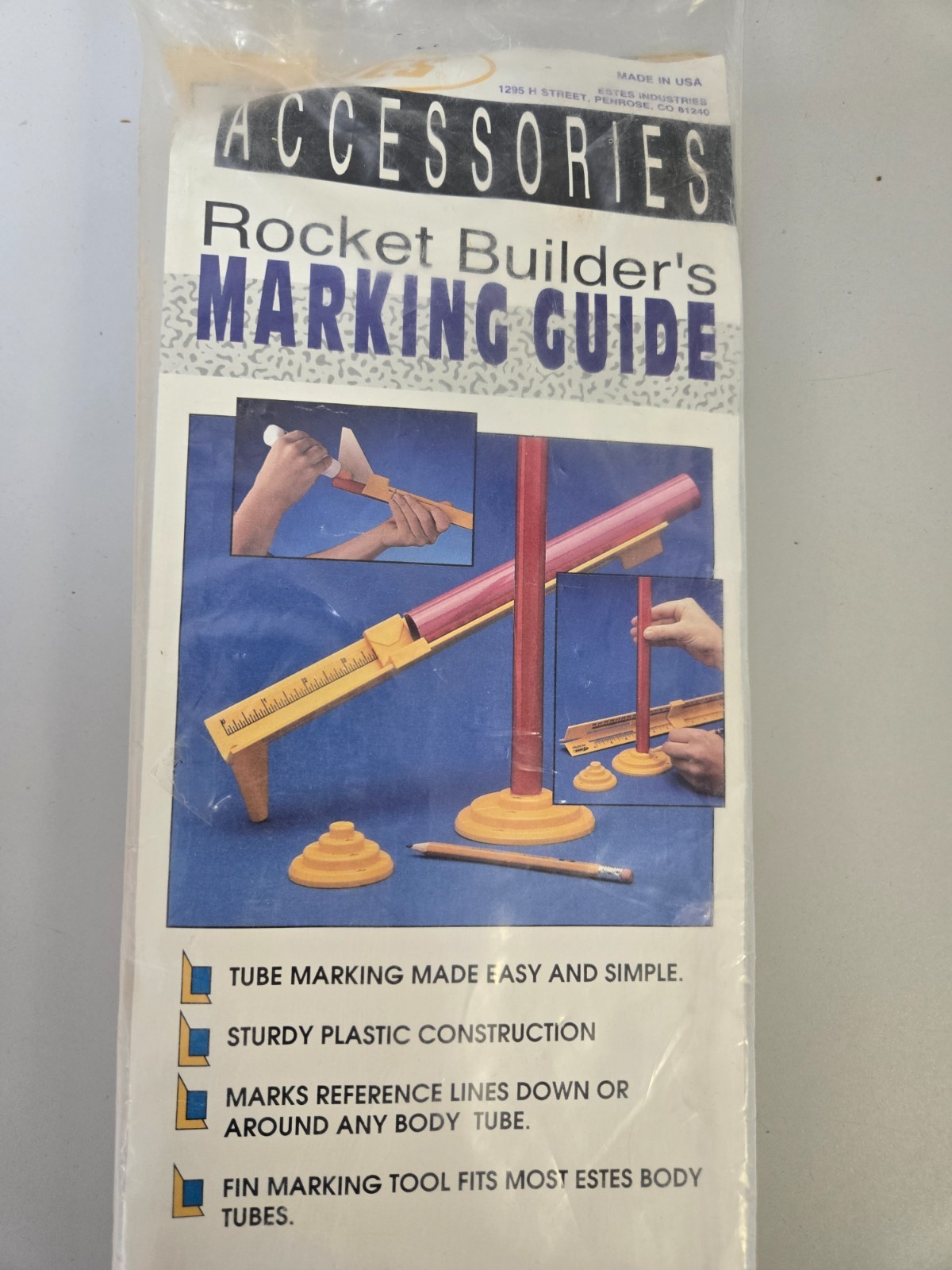 Estes Model Rocket Builder's Marking Guide EST 2227 Factory Sealed Accessories