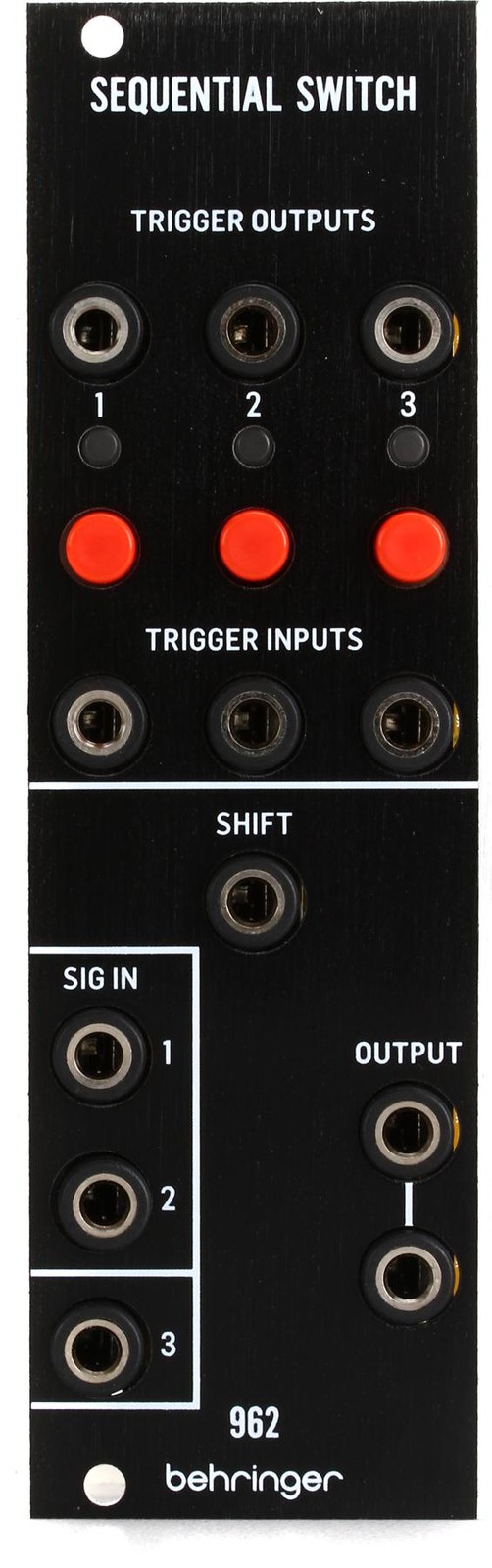 Behringer 962 Sequential Switch - Analog CV Multiplexer Eurorack Module