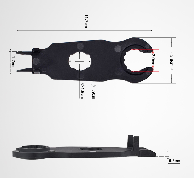 Renogy Solar Panel Assembly Tool for Solar Panel Connector Hard Plastic