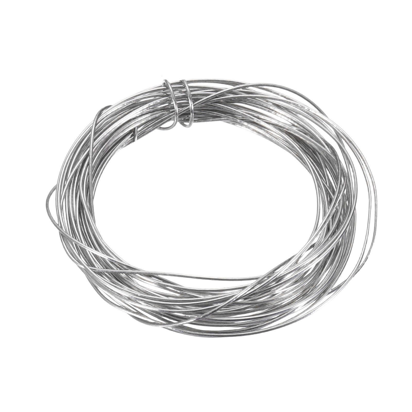 Titanium Wire, 10 Feet x 0.3mm 29 Gauge TC4 Titanium Soft Wire, Silver Tone