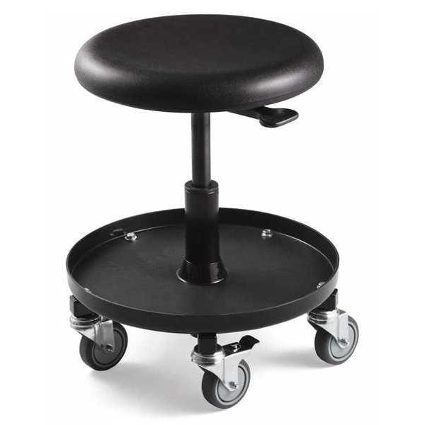 Bevco 3357 Maintenance Repair Stool W/ Tool Tray, 20-27" Seat Ht.