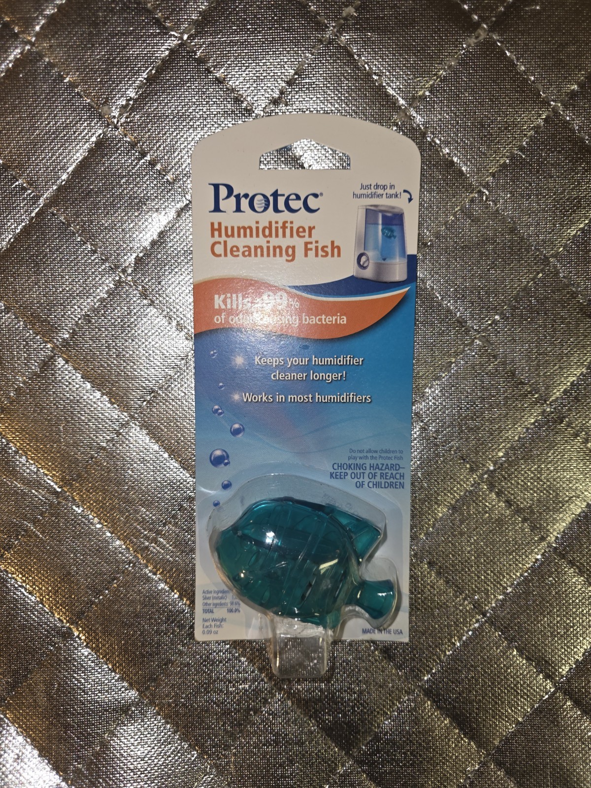 Protec Humidifier Cleaning Fish Drop In Kills 99% Odor Bacteria Fish