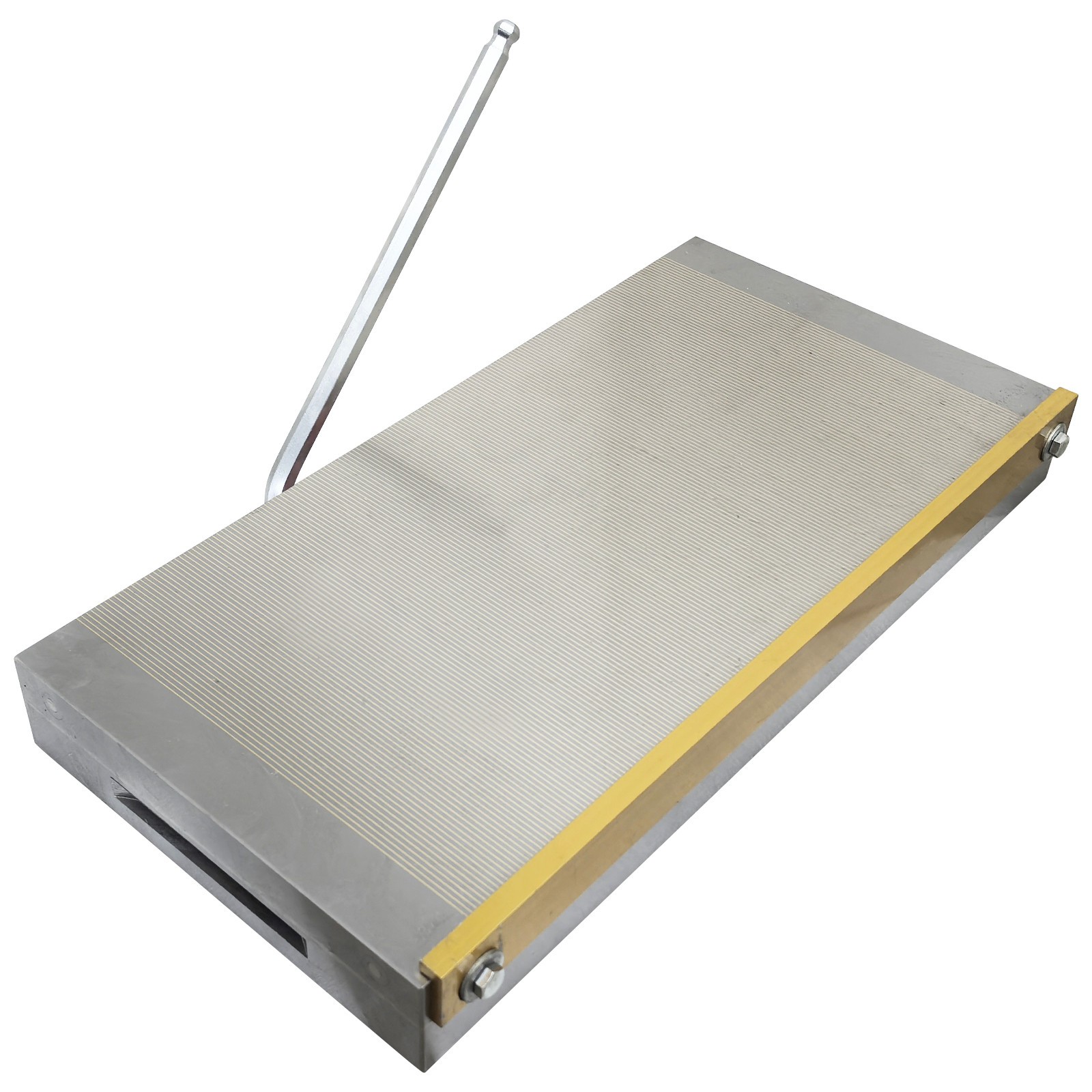 6x16 In Fine Pole Permanent Magnetic Chuck,Powerful Sealed Rectangular Chuck