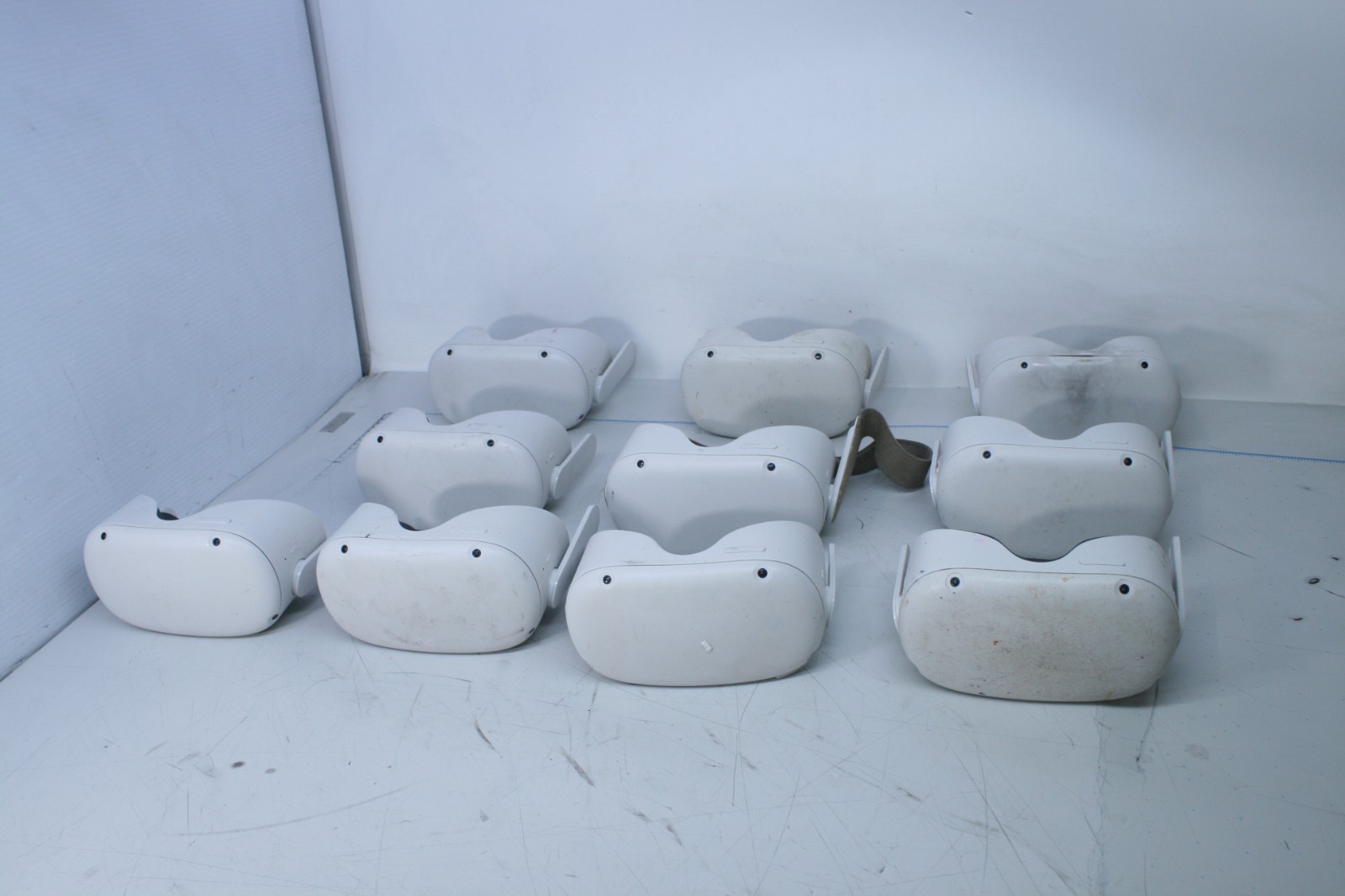 LOT-10 META OCULUS QUEST 2 VR KW49CM HEADSET ONLY AS-IS PARTS/REPAIR *READ T7-D5