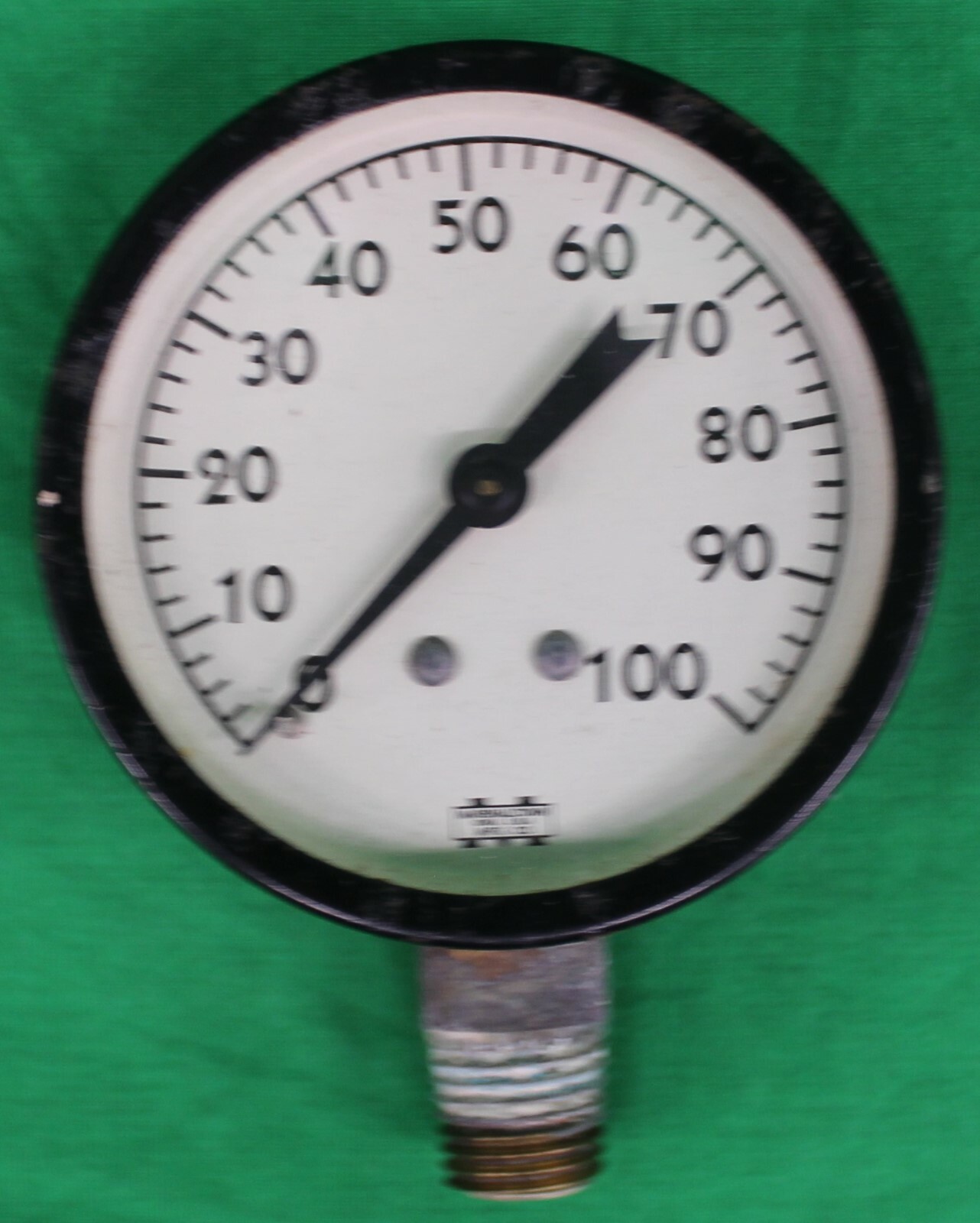 Original Marshalltown 100 PSI Pressure Gauge Steampunk