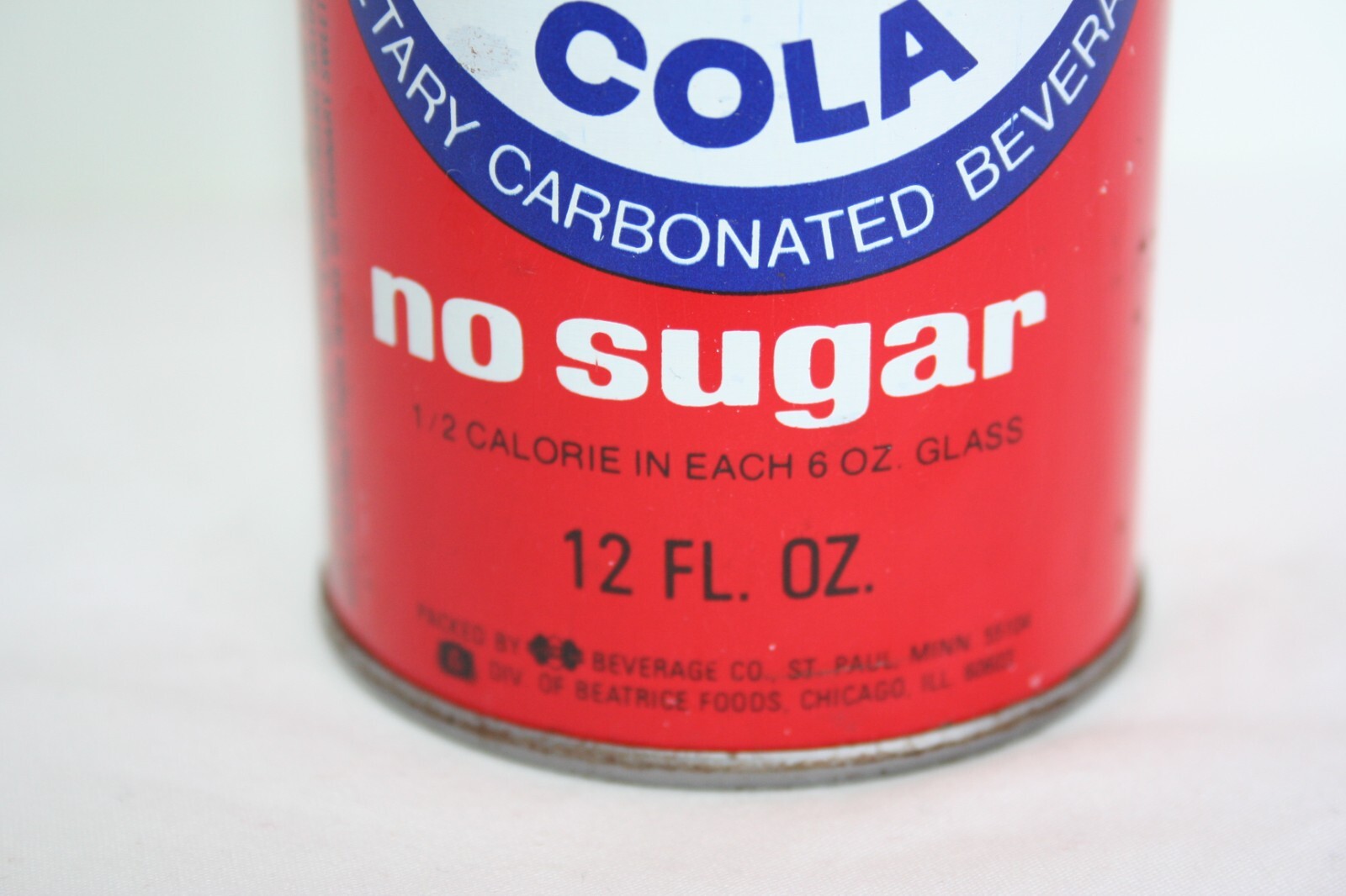 WEIGHT WATCHER COLA Soda Can 12 oz. Tab (1976) Pull Tab
