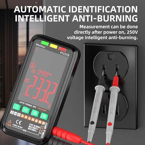 Multimeter Digital, Rechargeable Electrical Tester, NCV Intelligent Multi