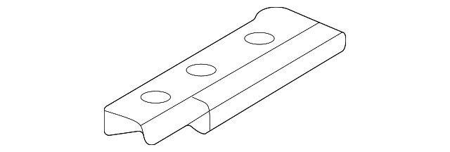 Genuine Nissan Roof Luggage Carrier Side Rail Bracket 738A0-9A41A