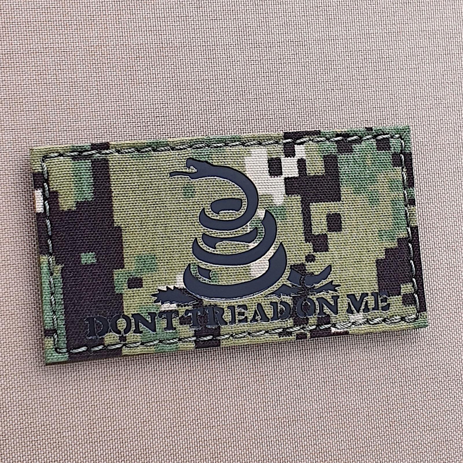 IR Gadsden Flag AOR2 America DTOM Dont Tread On Me Snake patch