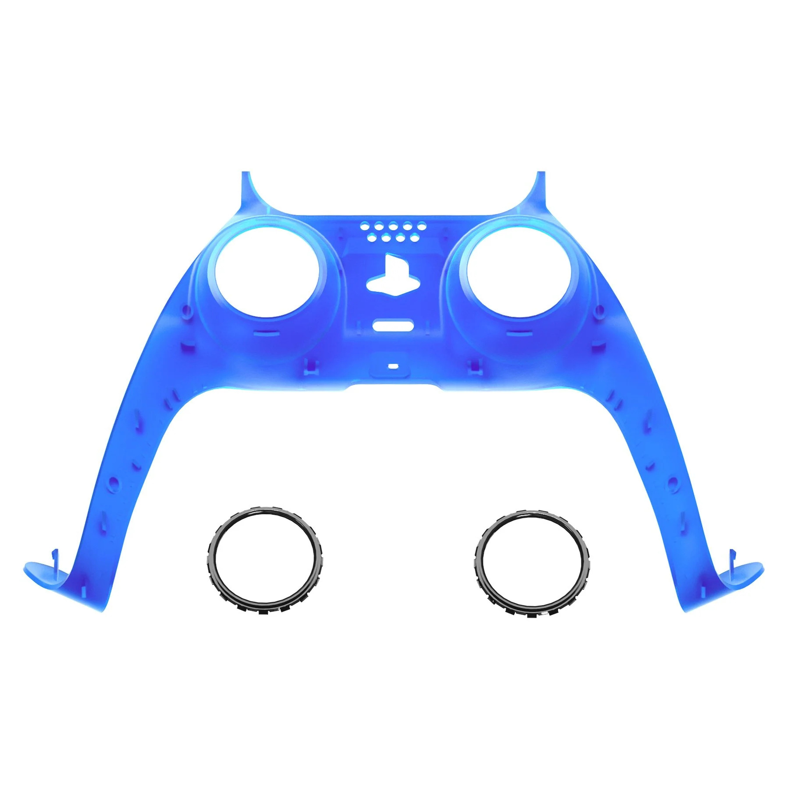 New Replacement Front Trim Shell w/Accent Rings compatible with PS5 Controller