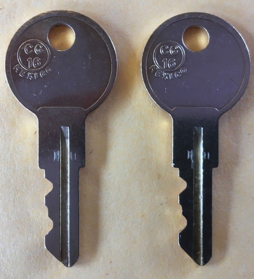 LL226-LL450 2 New Keys For Craftsman Tool Box key (NOT FOR Herman Miller)