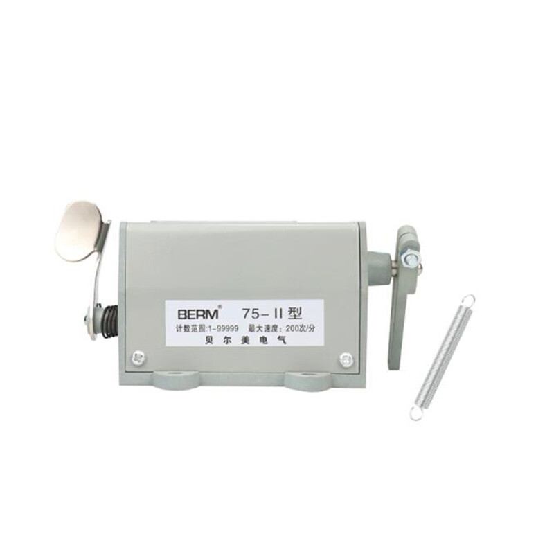 5digits Counter Mechanical Rotating Speed Meter 75-I/II Totalizing Pull Counter