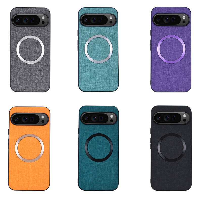 Luxury Texture Compatible Mag-safe Protective Cover for Google 10a/10 ProXL/6A/8
