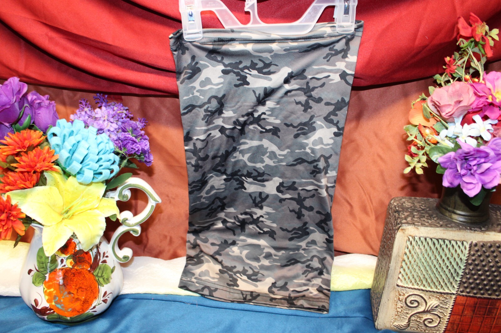 Men's Face & Neck Mask Camo Gaiter Outdoor Hunt Sport Balaclava Bandana One Size