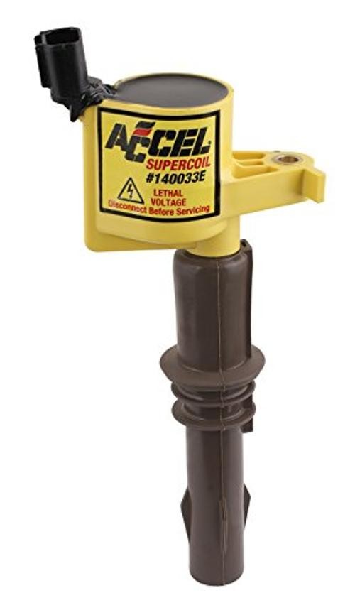 ACCEL 140033E SuperCoil Ignition Coil - Yellow, 140033E SuperCoil-Single
