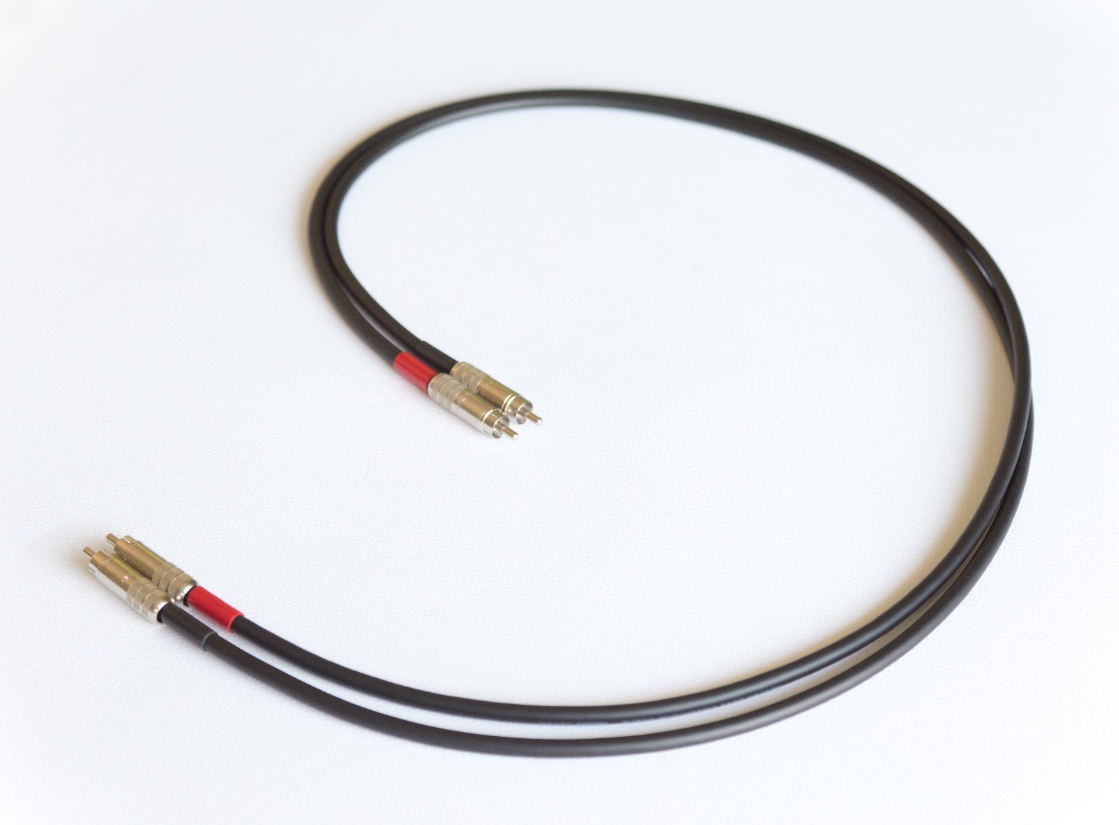 Mogami 2549 cable with Switchcraft RCA plugs, Audiophile Interconnect Cable Pair