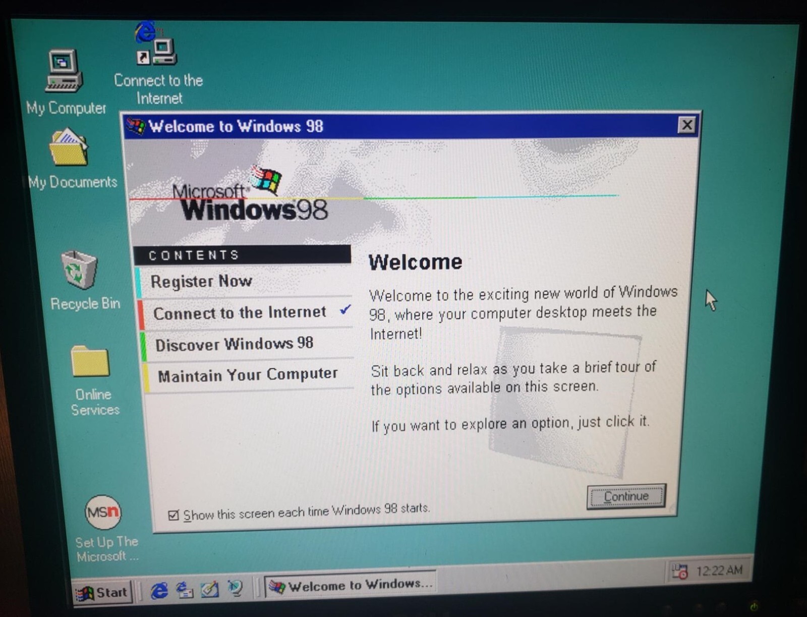 Microsoft/Windows 98/Operating System/Full First Edition w/CD/Floppy 3.5" & COA 