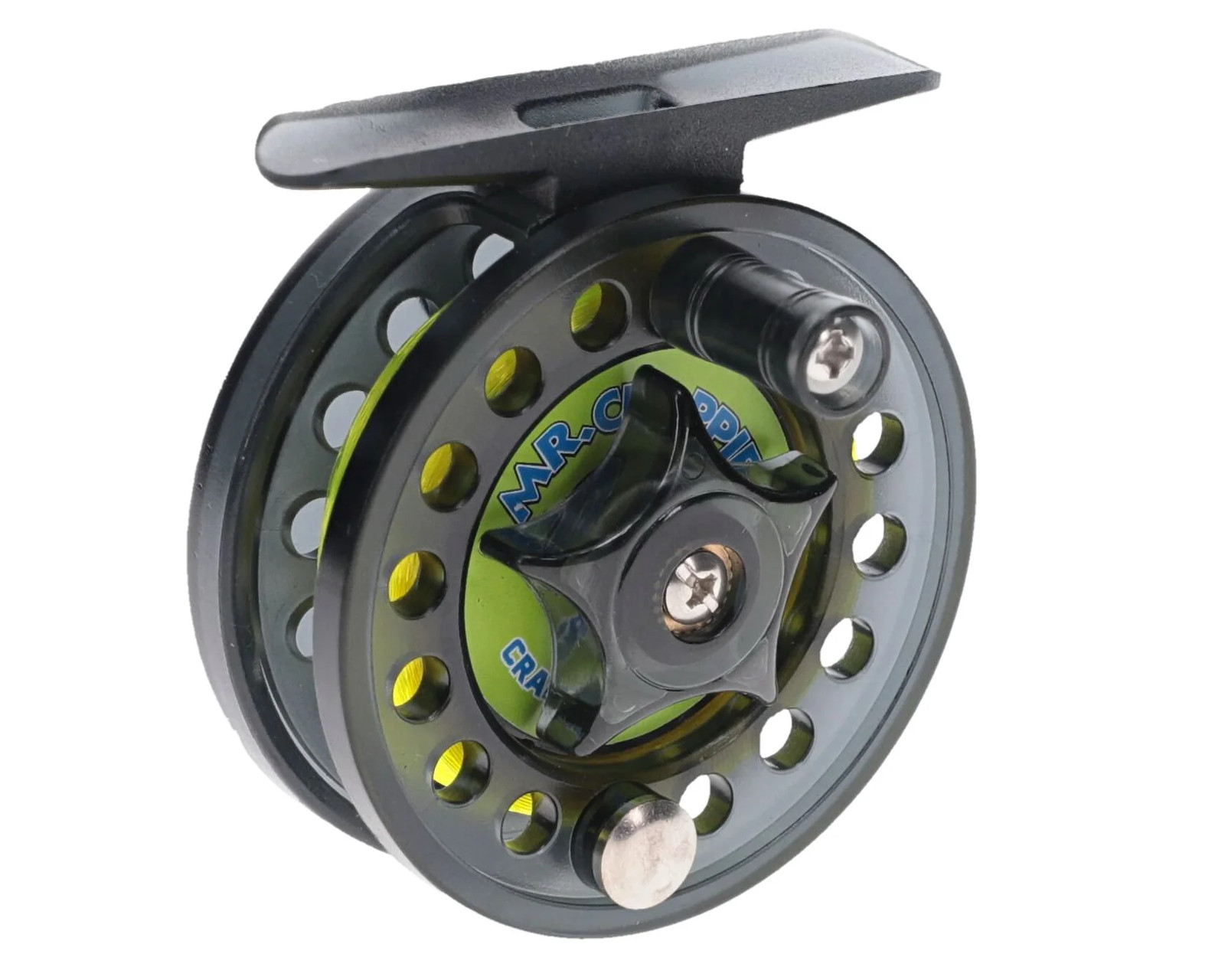 Lew’S Mr. Crappie Jigging Fishing Reel, 1.0:1 Gear Ratio, 1+1 Bearings