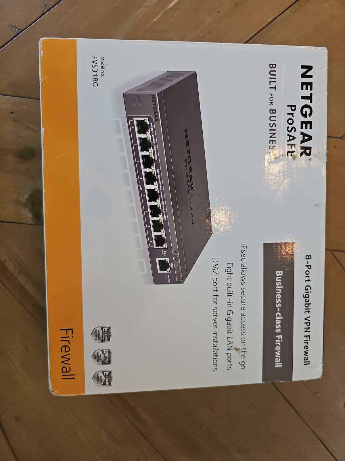 Netgear ProSafe FVS318G 8-Port Gigabit VPN Firewall