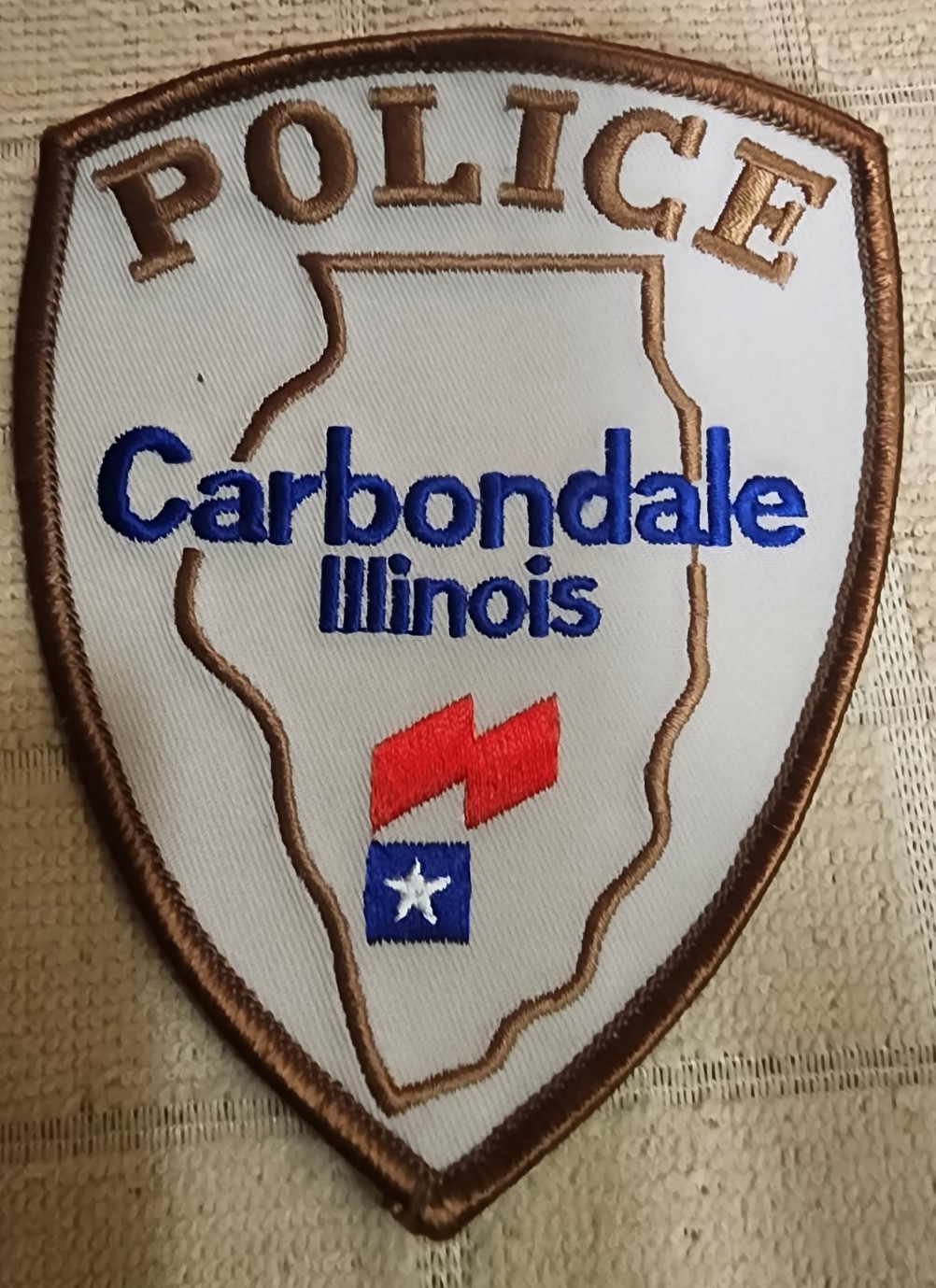 IL Carbondale Illinois Police Department Shoulder Patch