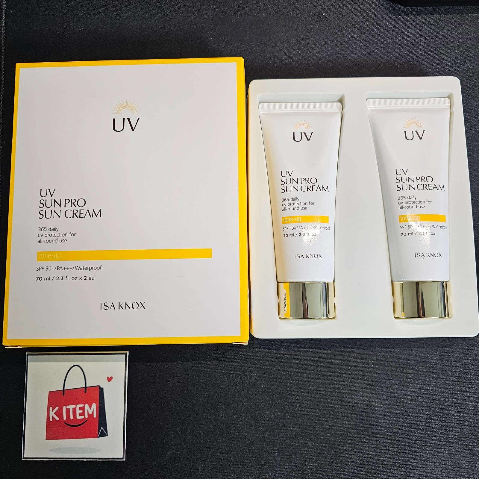 Isa Knox UV Sun Pro 365 Daily Cover Duo Set SPF50+ PA+++ 70ml + 70ml (Light)