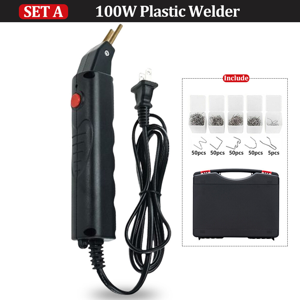 Brand New 100W Plastic Welder Kit Soldering Tool Car Bumper Repair Welding Gun