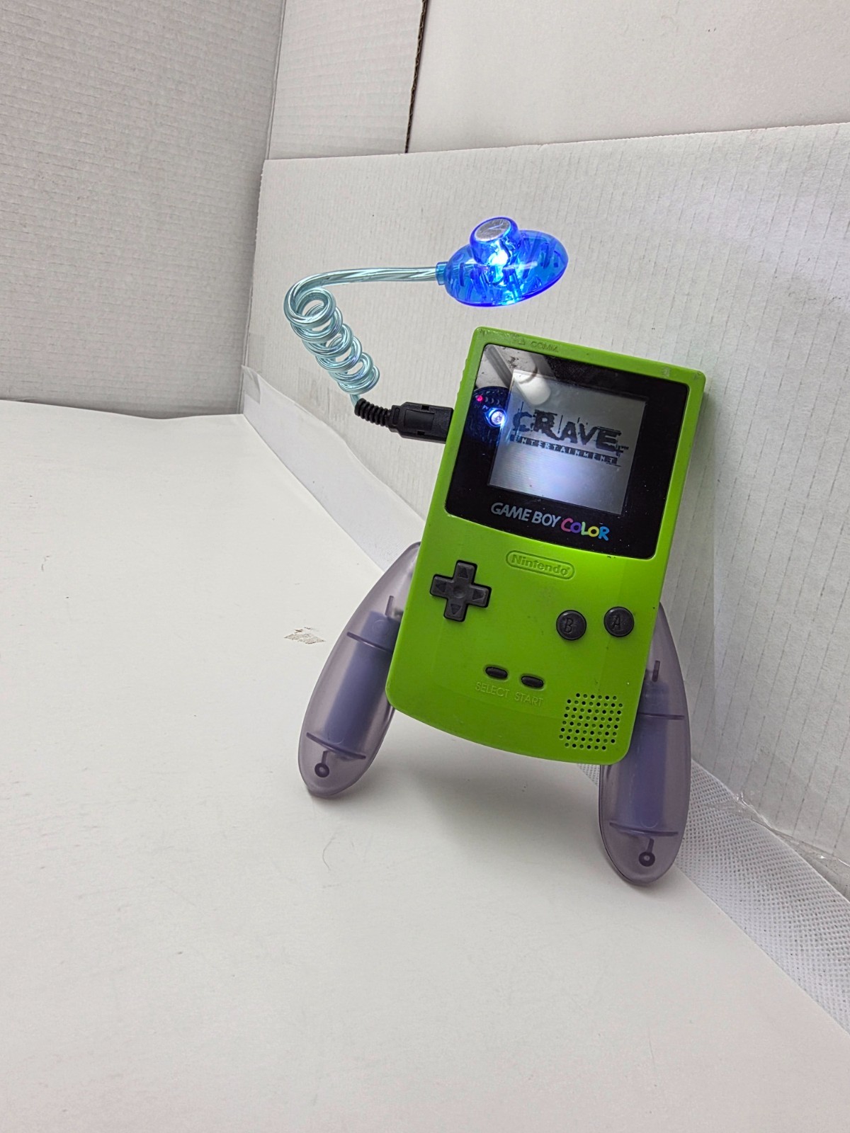 NEW Very Bright LED Wormlight Worm Light for Game Boy Color GBC BLUE