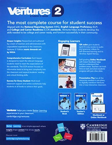 Ventures Level 2 Student's Digital Value Pack [Paperback] Bitterlin, Gretchen;