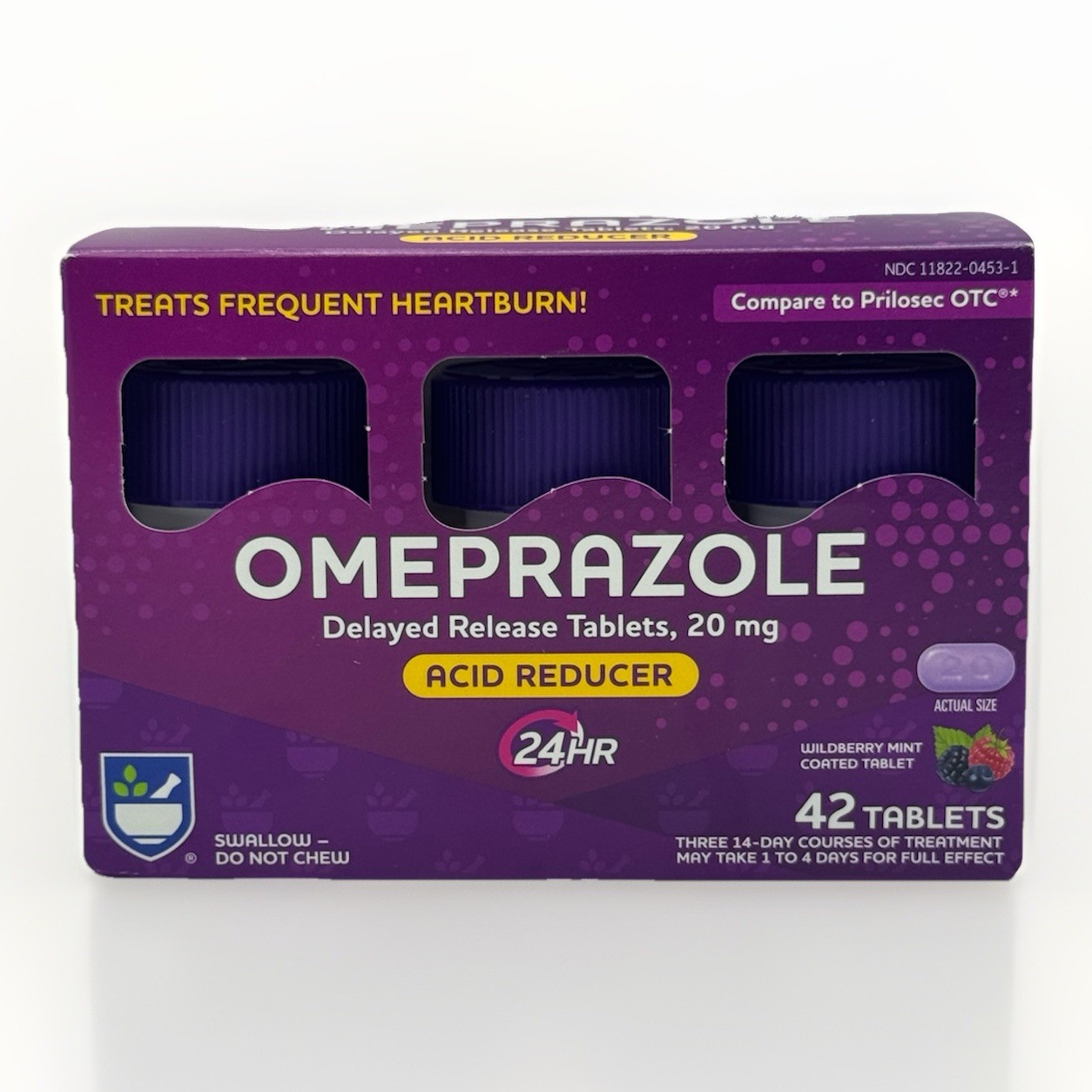 Rite Aid Acid Reducer Omeprazole Delayed Release Tablets