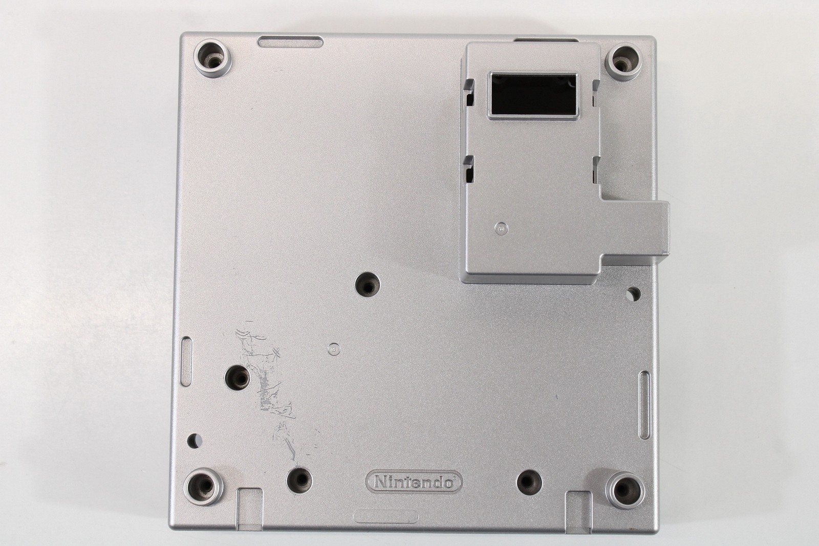 Nintendo GameCube Gameboy Advance GBA Player Replacement Shell Only Silver KPG61