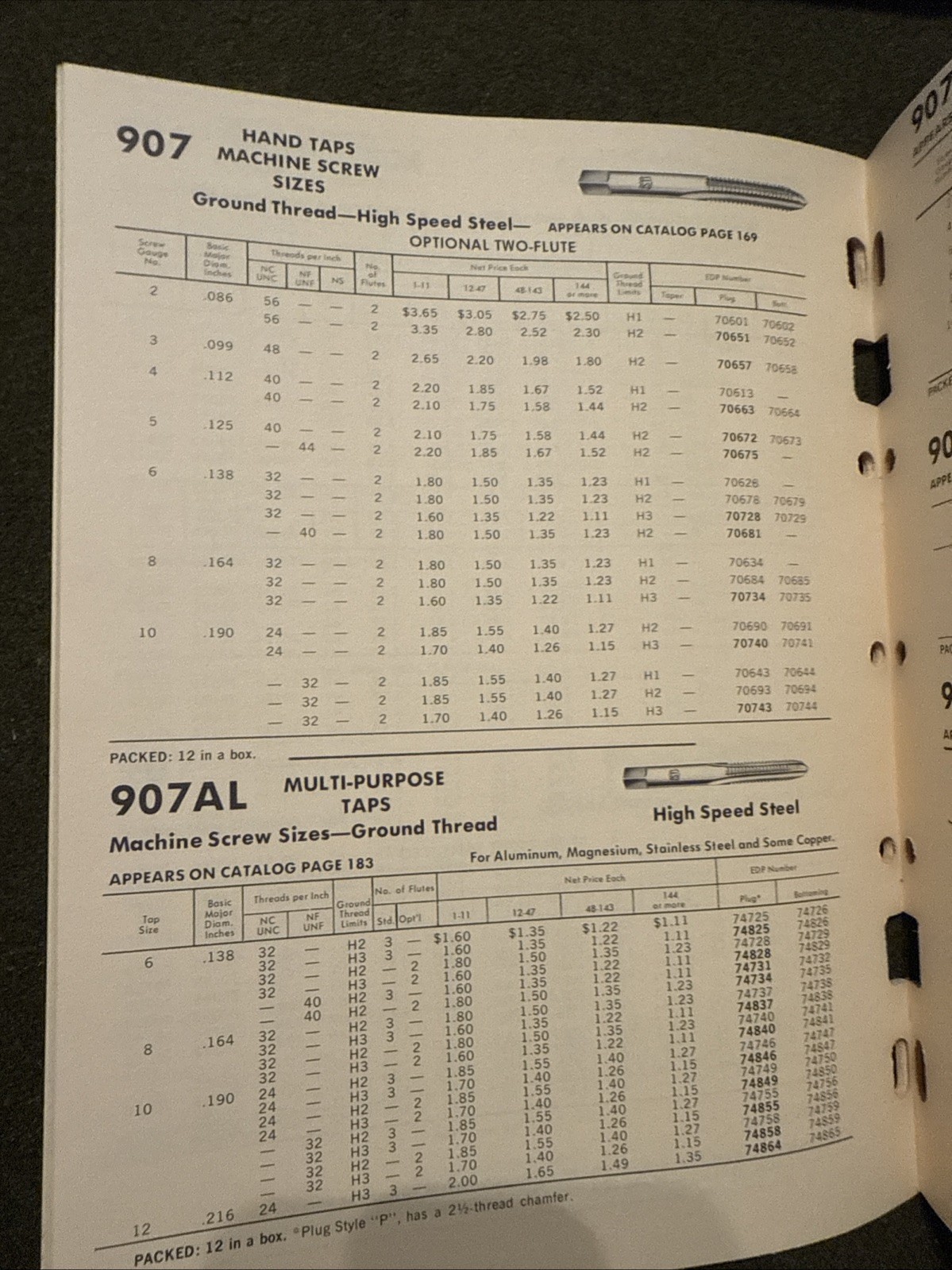 Vintage Standard Tool Co Tap & Die Tool Catalog USA 🇺🇸