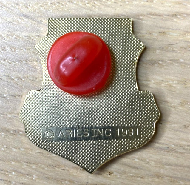 OPERATION DESERT STORM PIN Thunder & Lightning Aries 1991