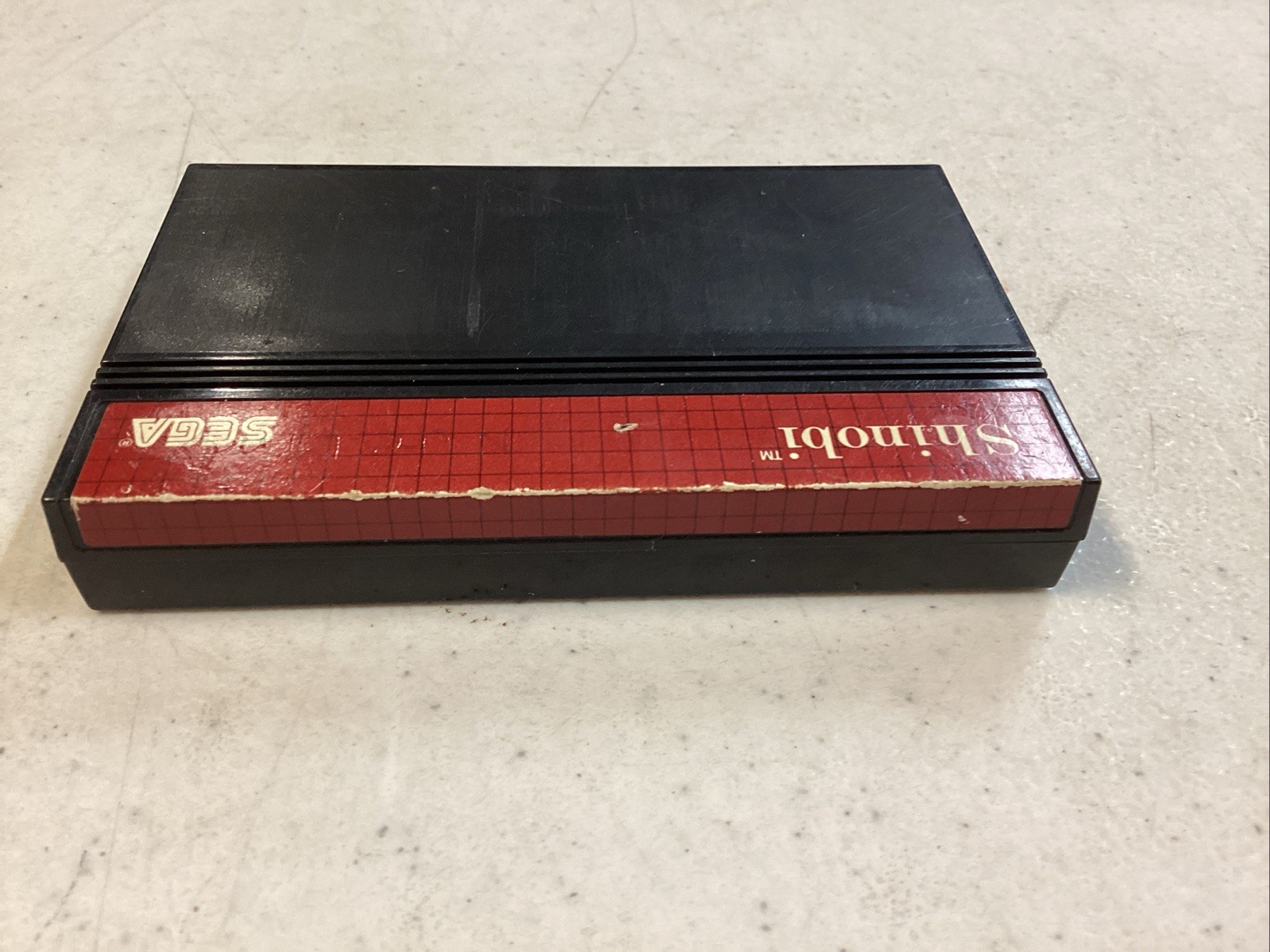 Sega Master System Shinobi 1988 CIB Manual Tested C