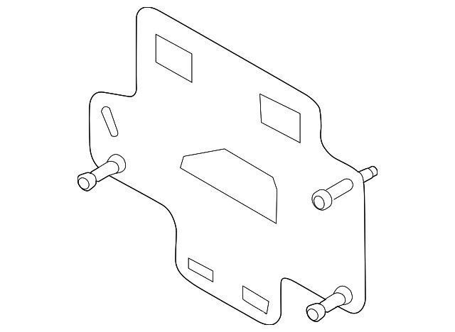 Genuine BMW Distance Sensor Bracket 51-11-8-075-418
