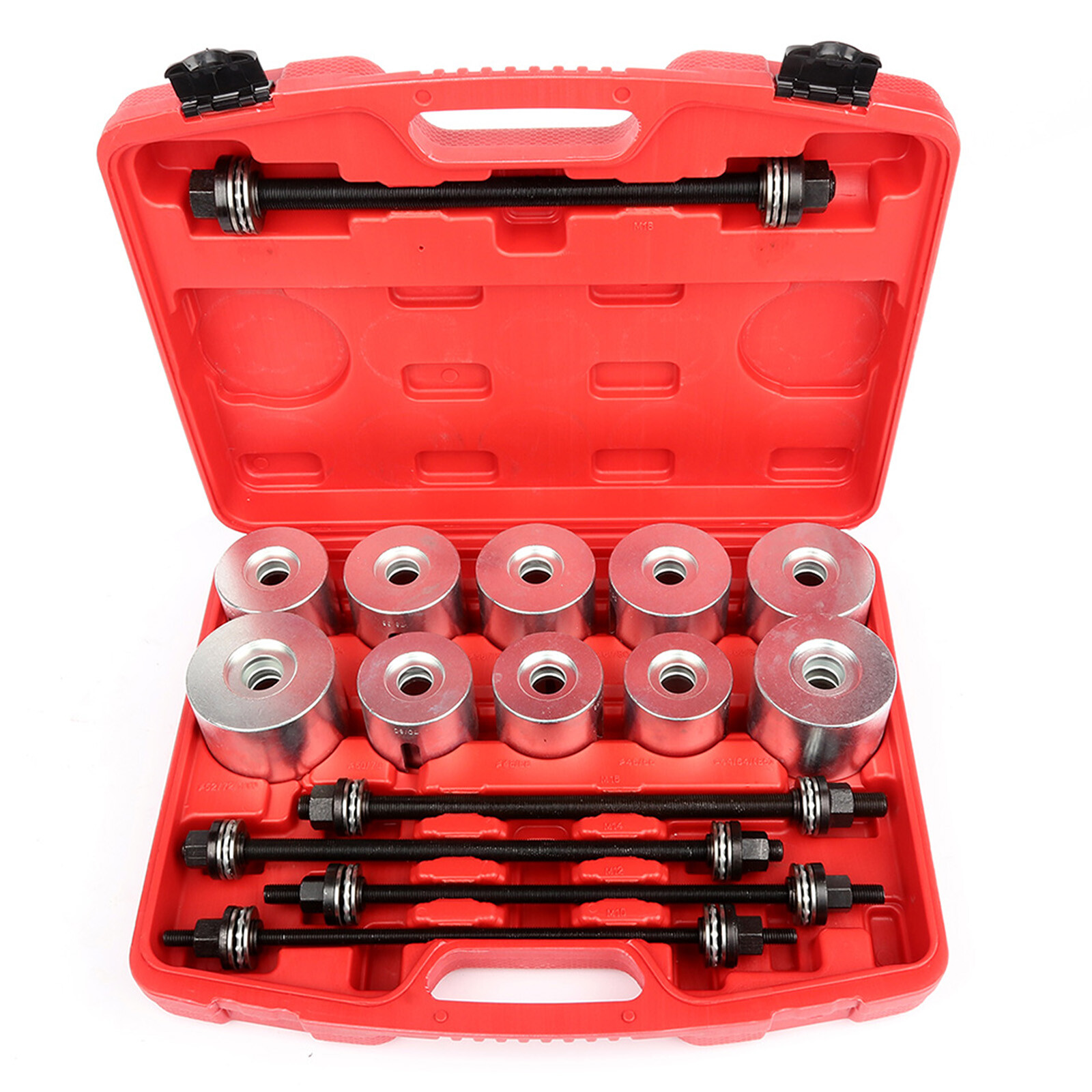 27pc Universal Press and Pull Sleeve Kit Bush Bearing Removal Insertion Tool Kit