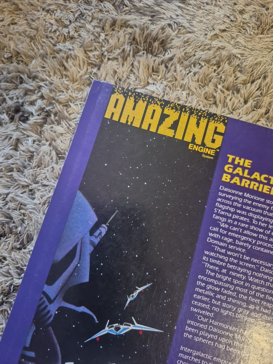 Amazing Engine RPG The Galactos Barrier TSR Roleplaying Sci-Fi