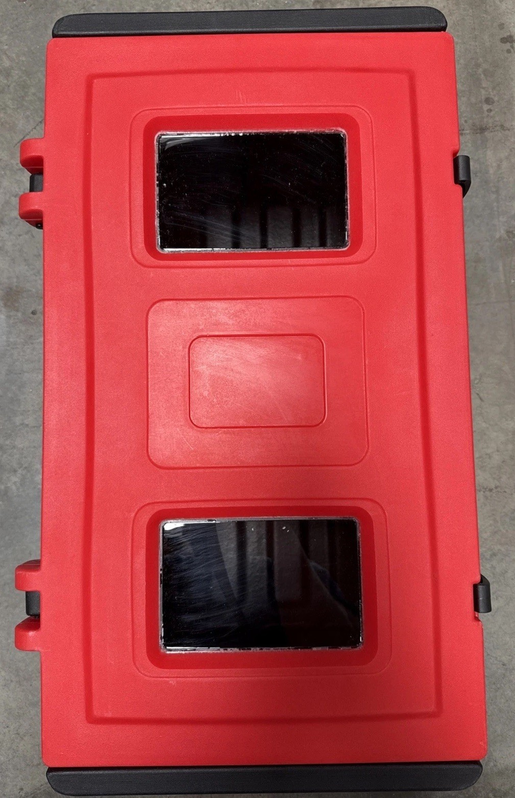 Jonesco JBDE73 Fire Extinguisher Cabinet, For 30 lb Tank, Surface Mount, Plastic