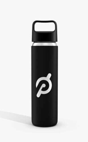 NEW IN BOX - PELETON GLASS WATER BOTTLE 16oz, Black