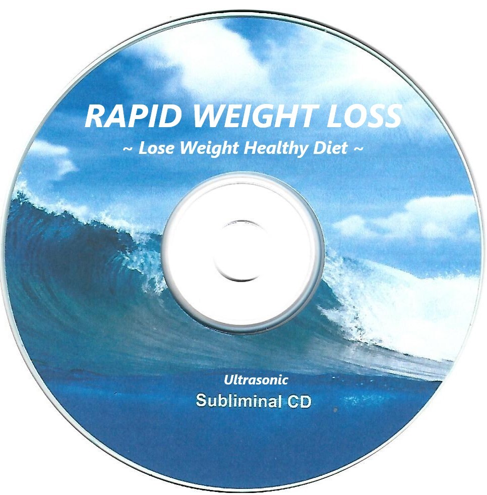 RAPID WEIGHT LOSS ~ Lose Weight Healthy Diet ~ Ultrasonic Subliminal CD