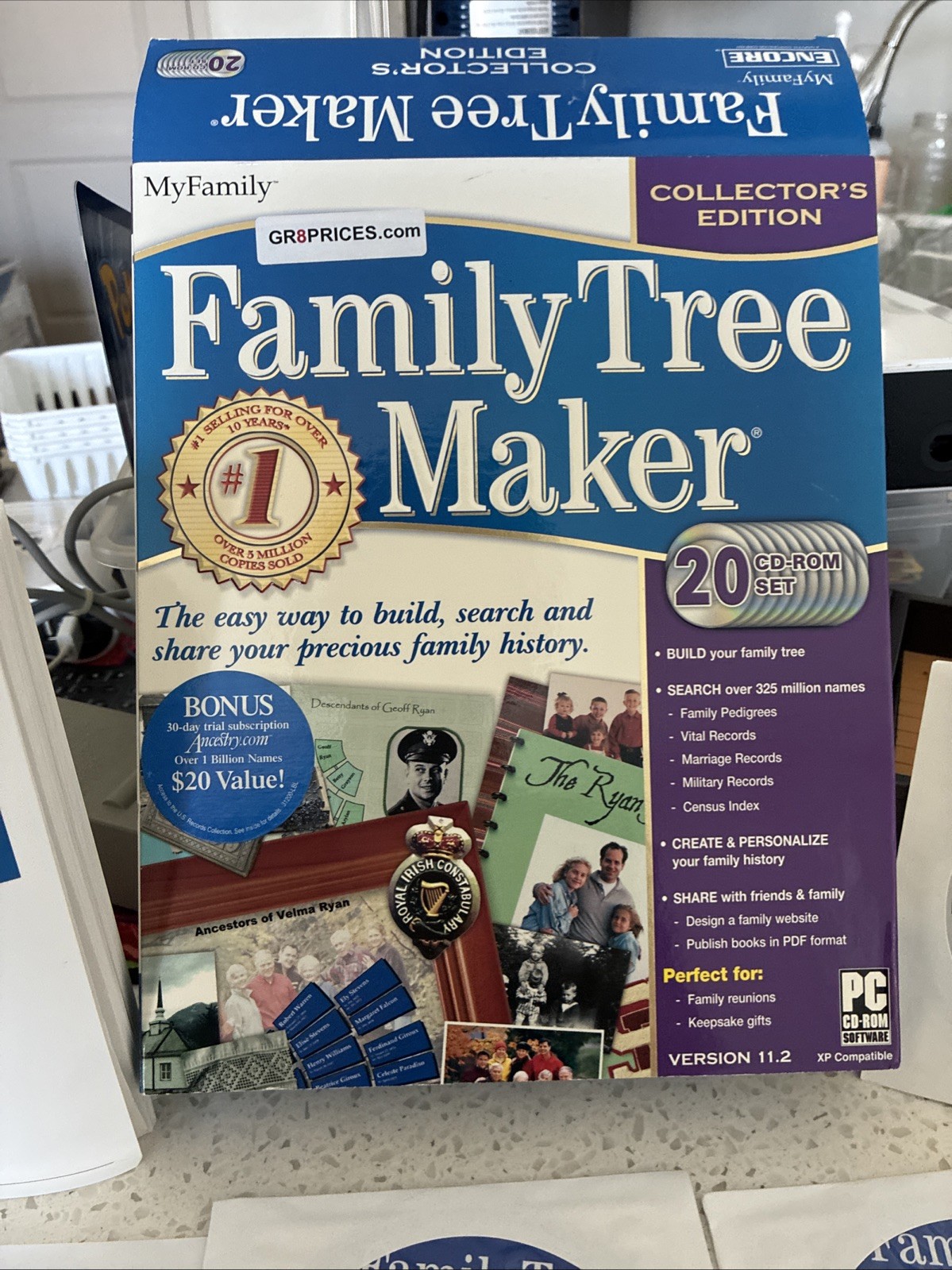 family tree maker Collectors Edition Version 11.2 Some Sealed!