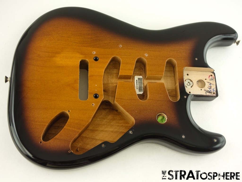 Fender Dave Murray Strat BODY, Stratocaster Floyd Rose Route 2TS Sunburst