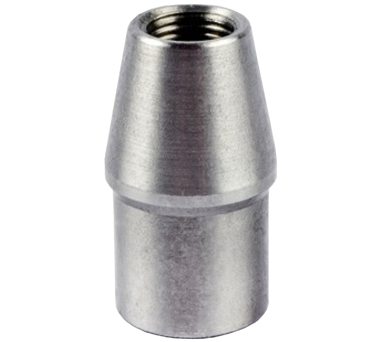M16x1.5mm Left Hand Weld-In Threaded Bung / Tube Adaptor for Rose Joint Rod End