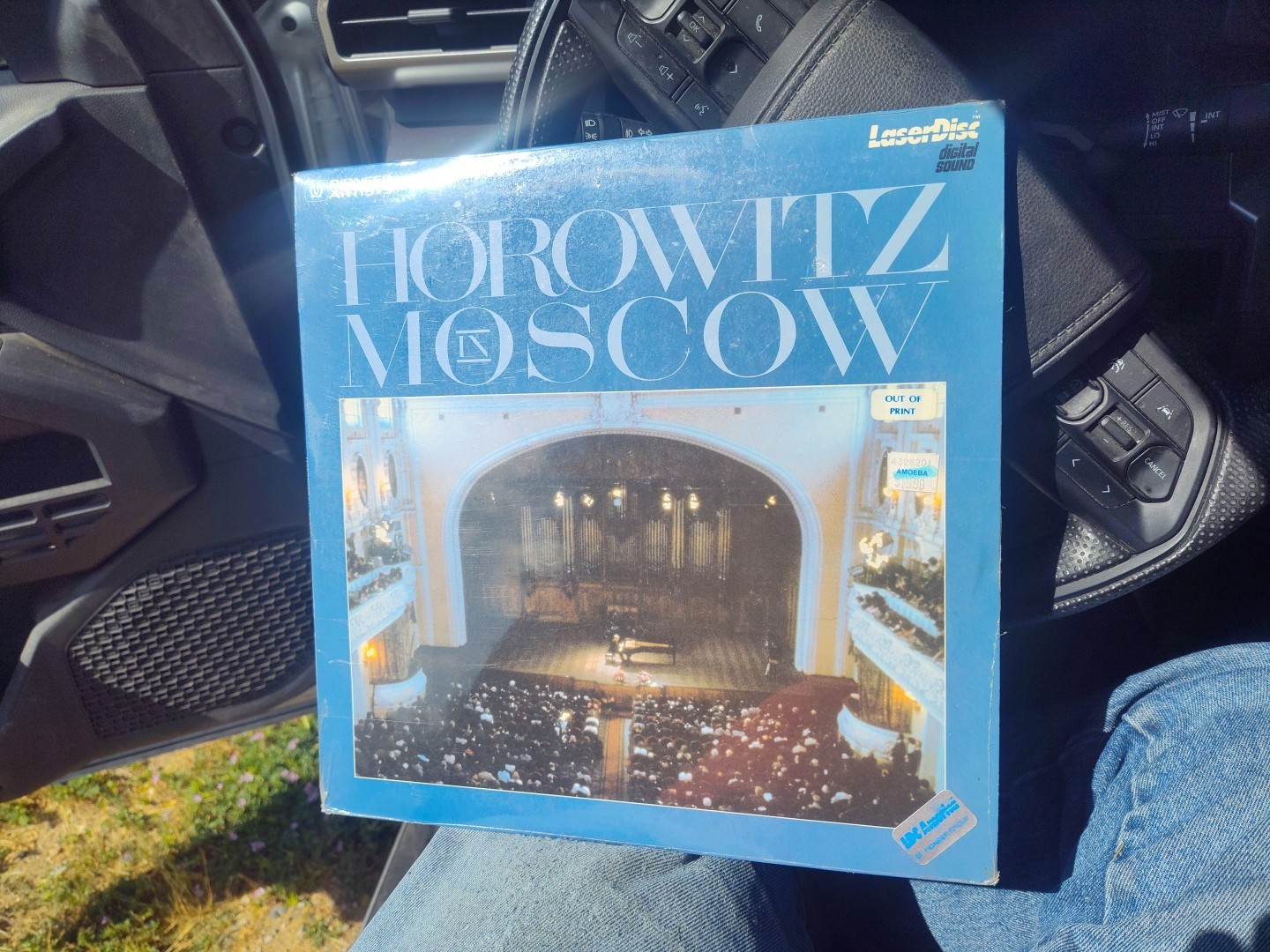 HOROWITZ IN MOSCOW Laserdisc LD MUSIC New Shrink-wrapped Sealed VLADIMIR!