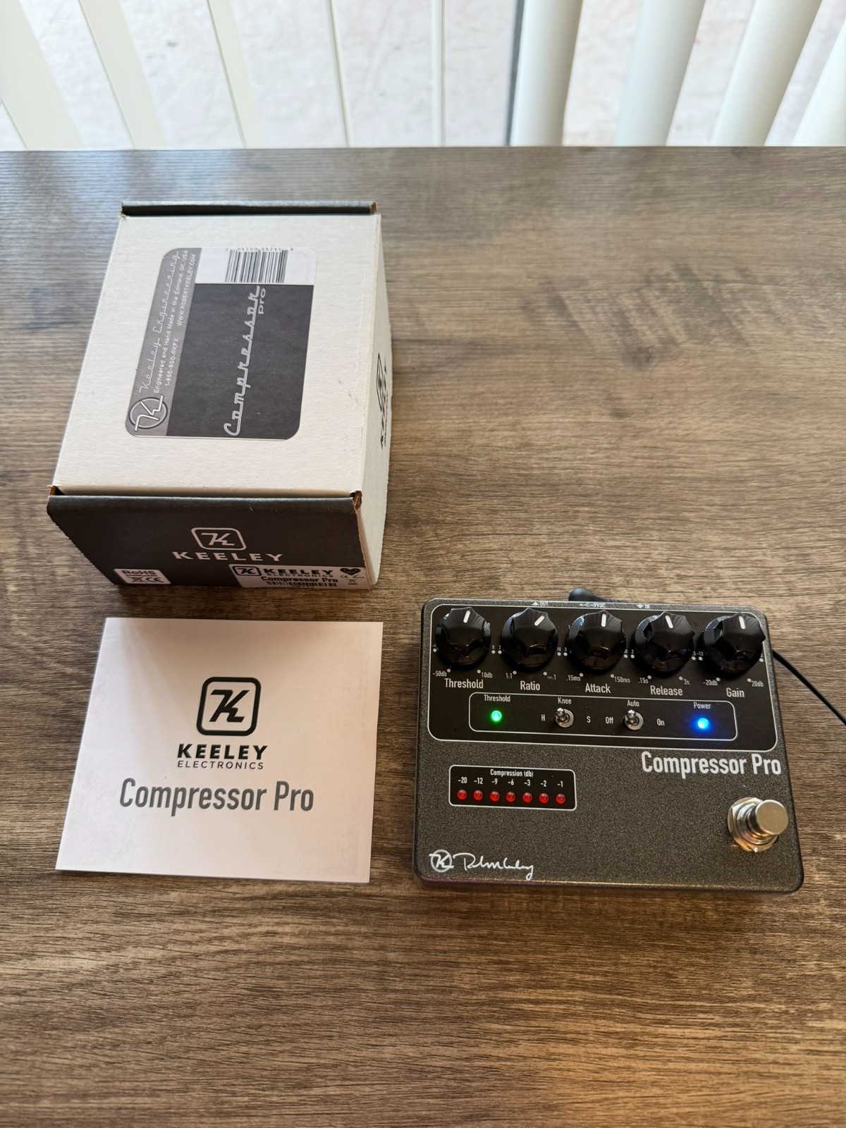 Keeley Compressor Pro Guitar Effects Pedal [Used Mint]