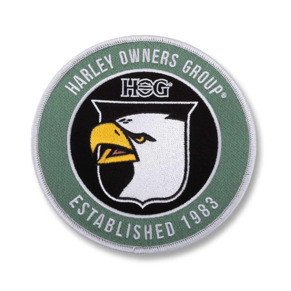 🏍️ Small Harley Owners Group HOG Eagle Established 1983 Patch