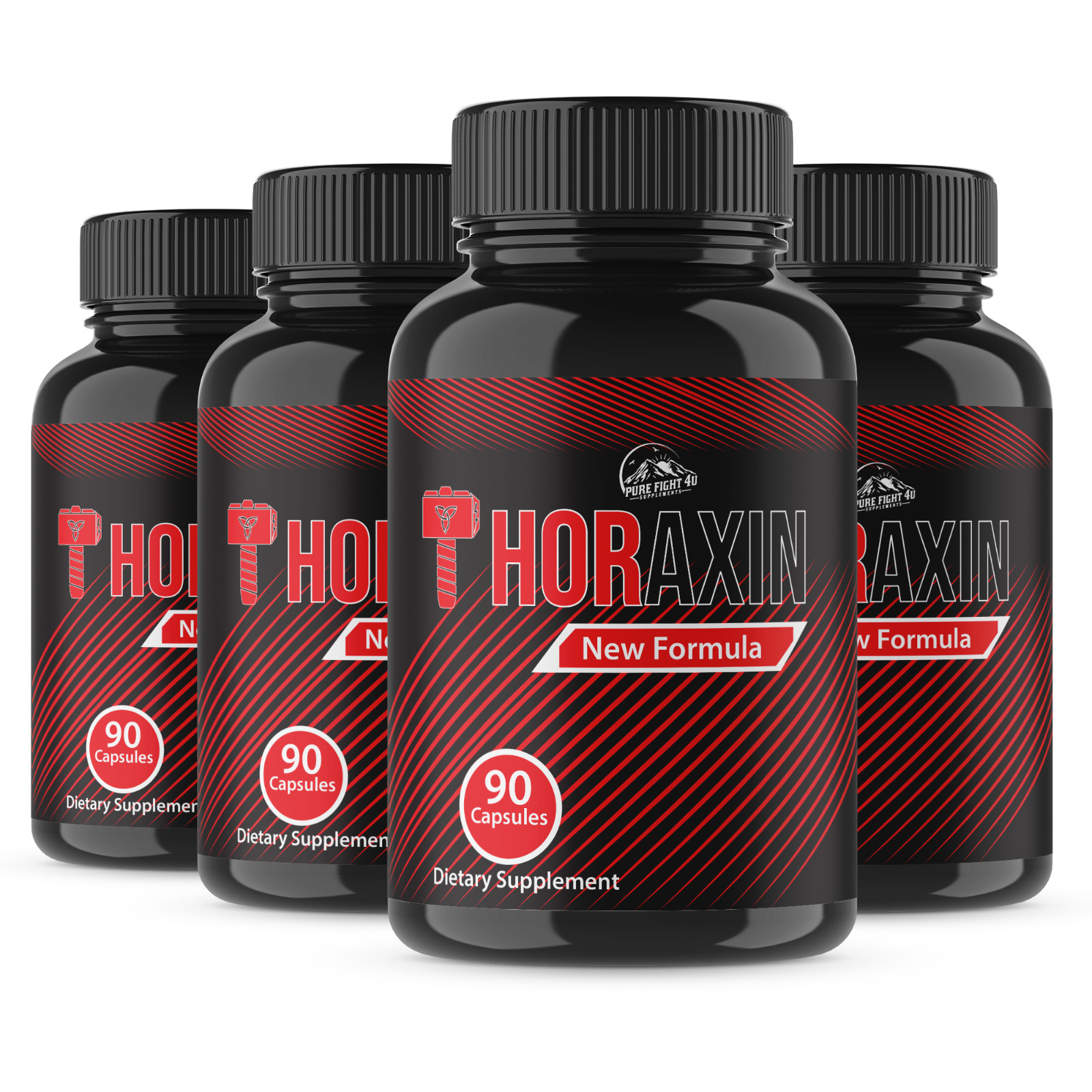 Thoraxin Dietary Supplement 4 Bottles 360 Capsules